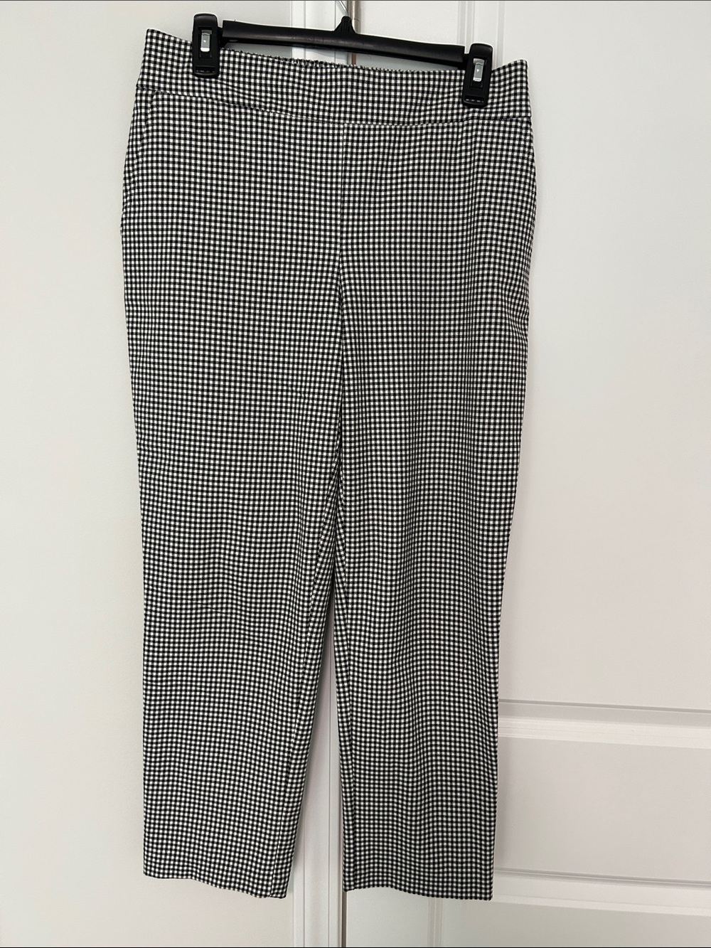 Classic Black & White Check Men’s Dress Pants